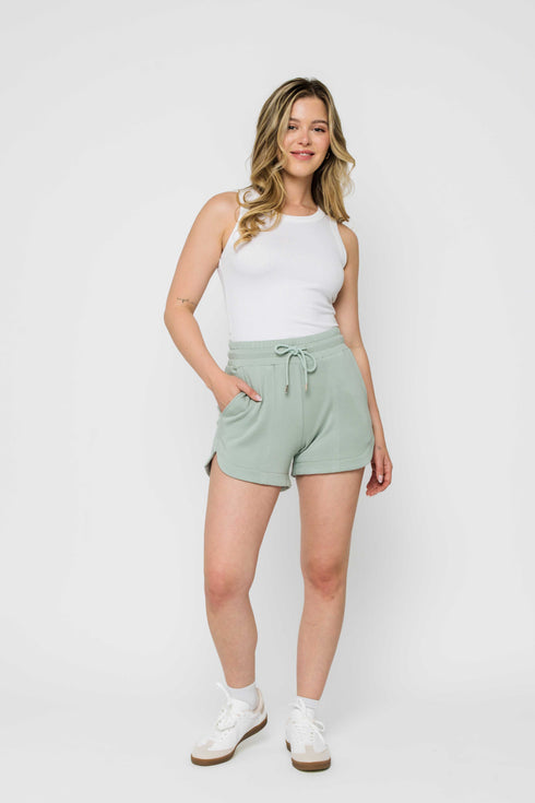 Deena-Luxe Fleece Short